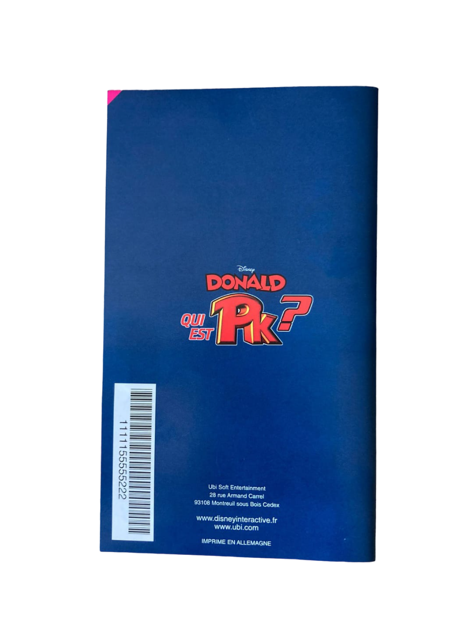 Notice Donald Duck : Qui est PK ?