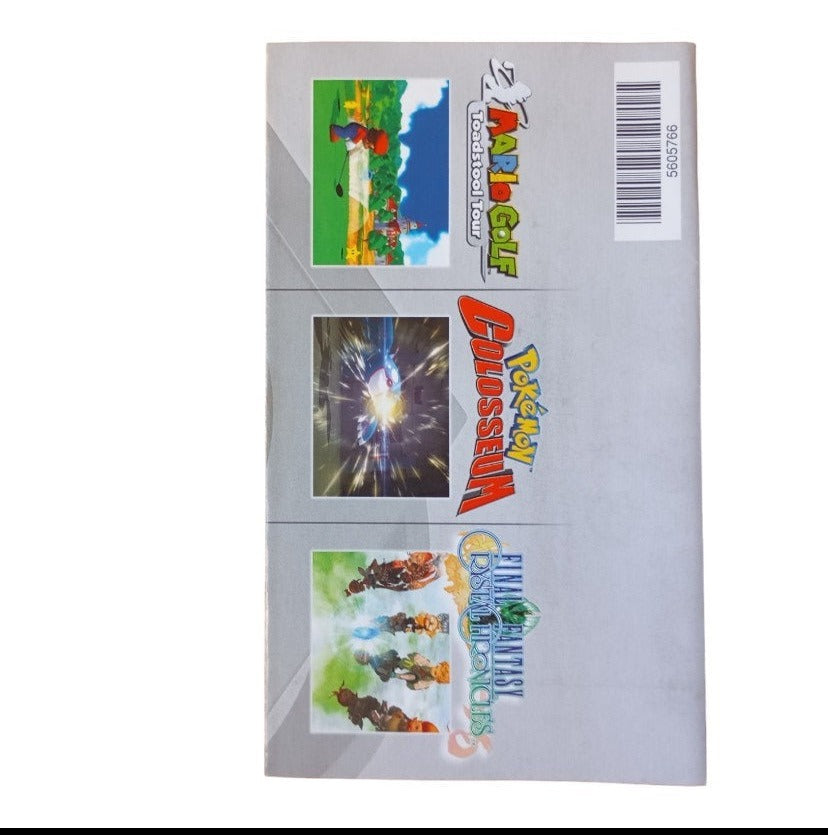 Dépliant GameCube DOL-EUR-3