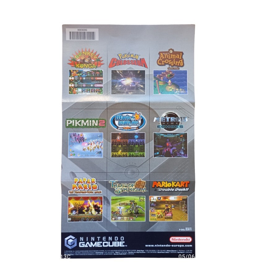 Dépliant GameCube DOL-EUR-4