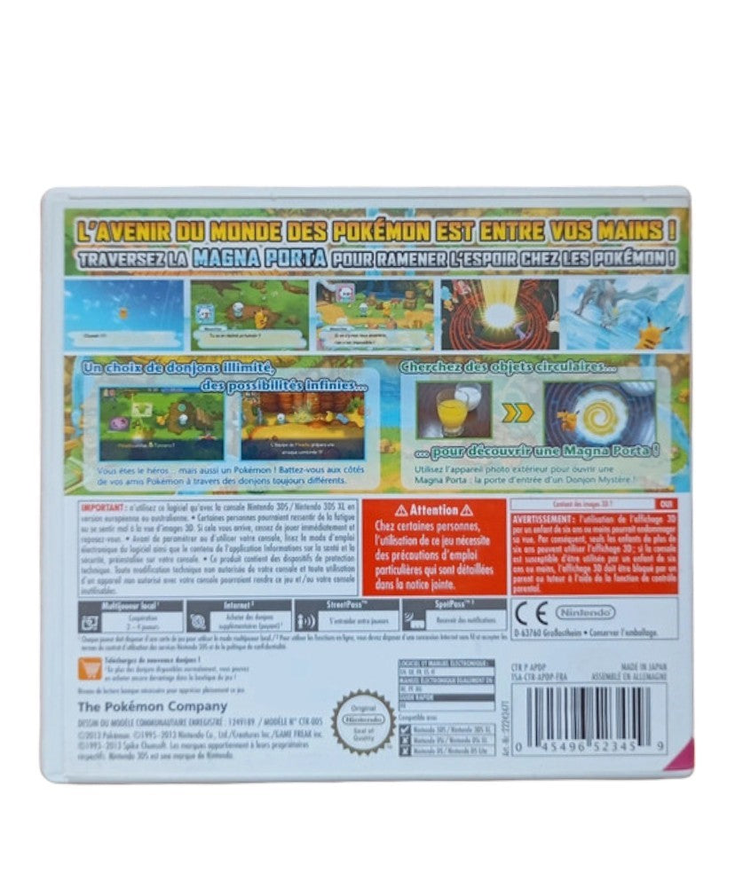 Pokémon Donjon Mystère : Les Portes de l'Infini sur 3DS