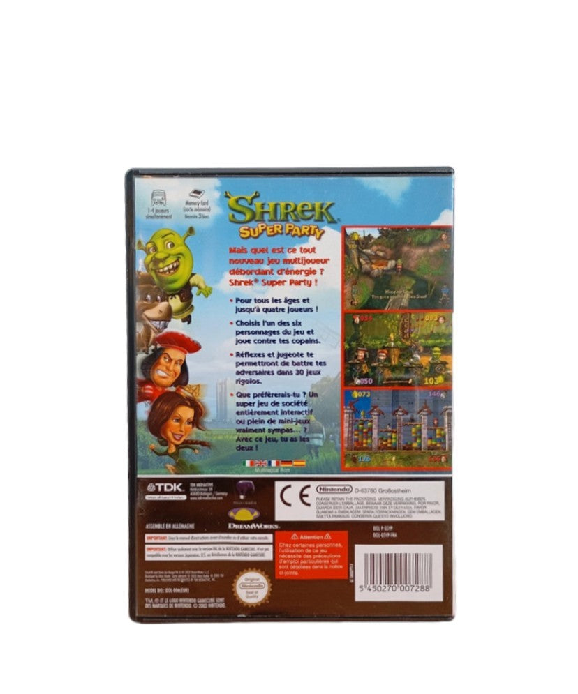 Shrek Super Party GameCube