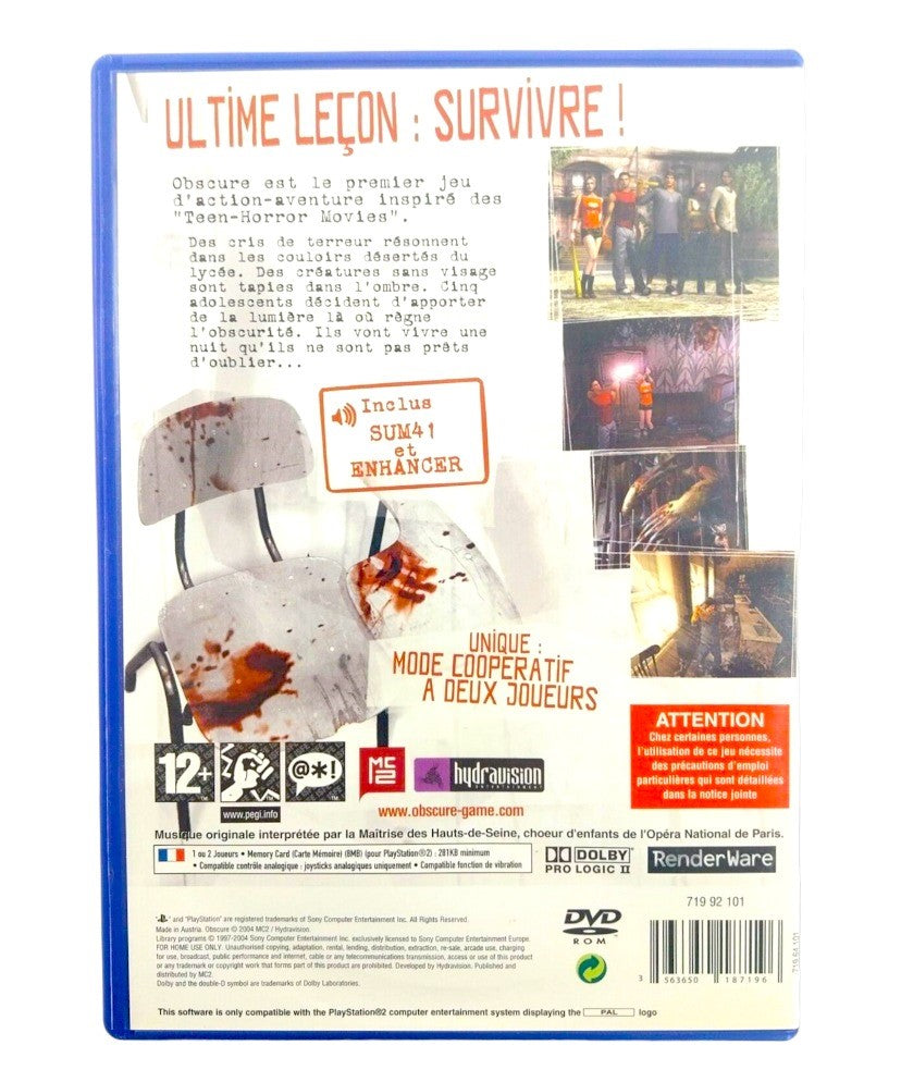 Obscure Playstation 2 (PS2)