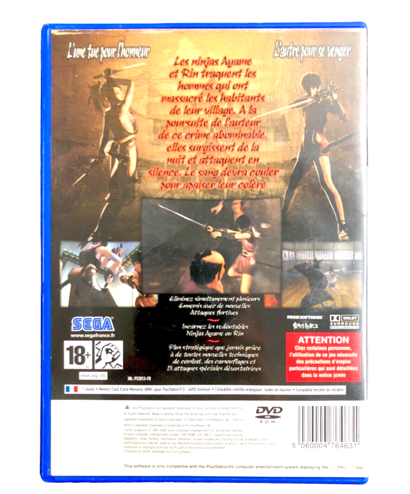 Tenchu: Fatal Shadows