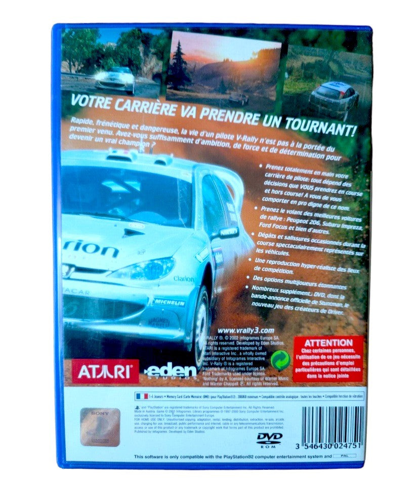V-Rally 3 Playstation 2 (PS2)