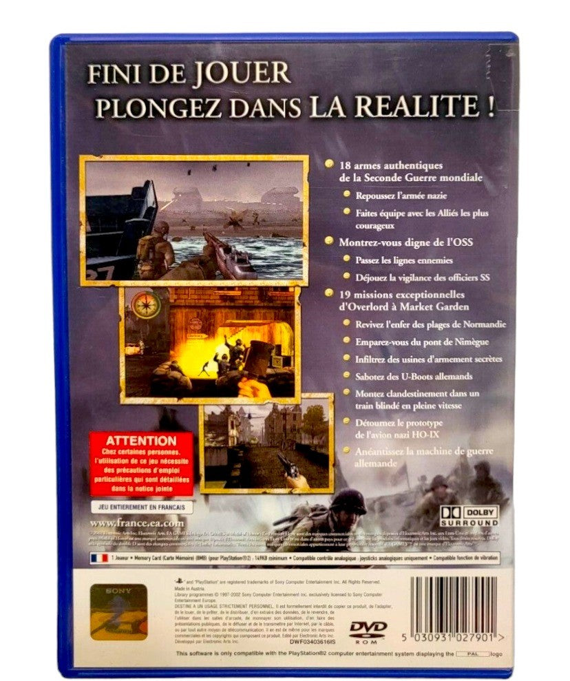 Medal of Honor : En première ligne Playstation 2 (PS2)