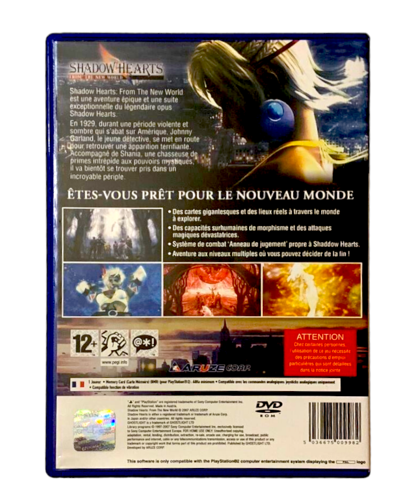 Shadow Hearts: From the New World Playstation 2 (PS2)