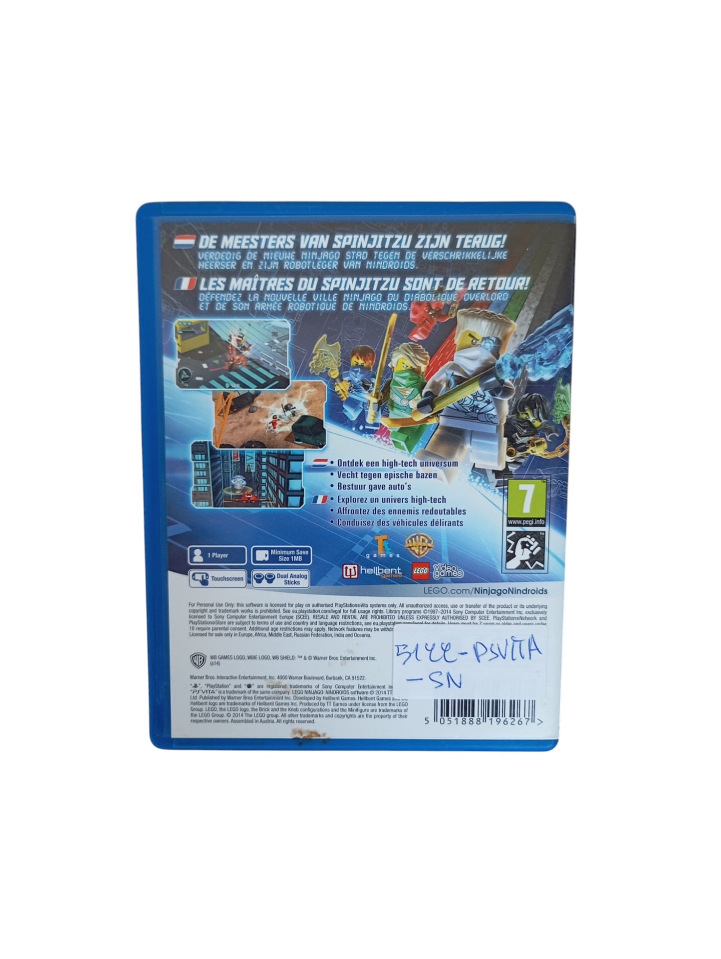 LEGO Ninjago : Nindroïds Playstation Portable Vita