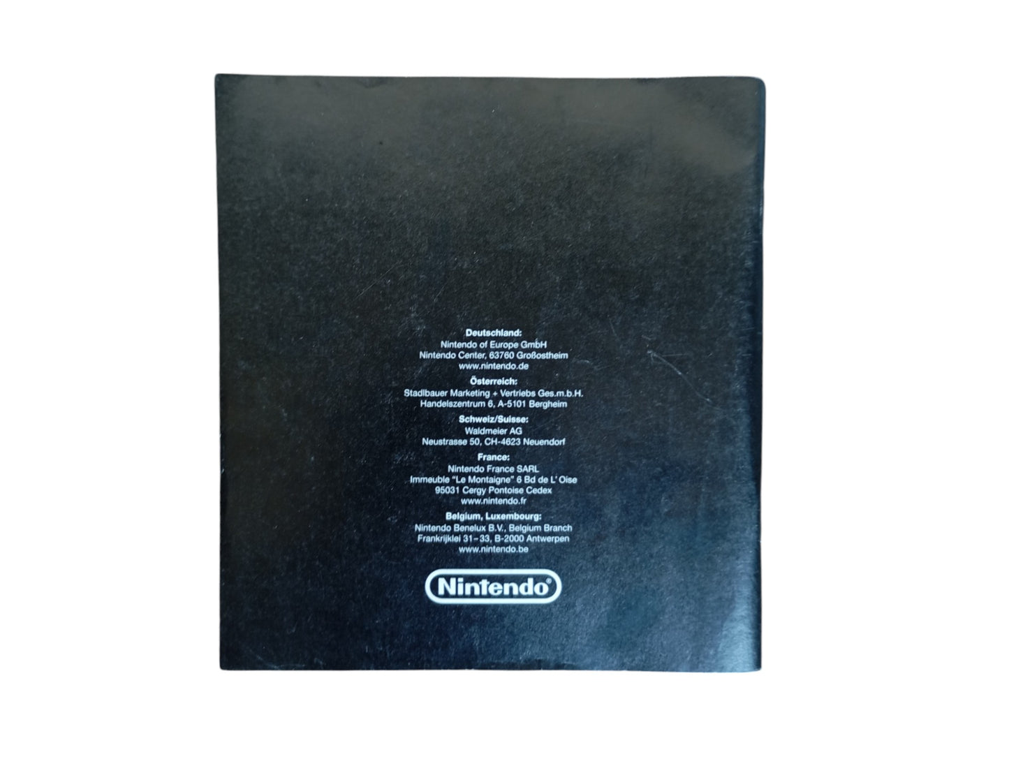 Notice Nintendo DS Lite