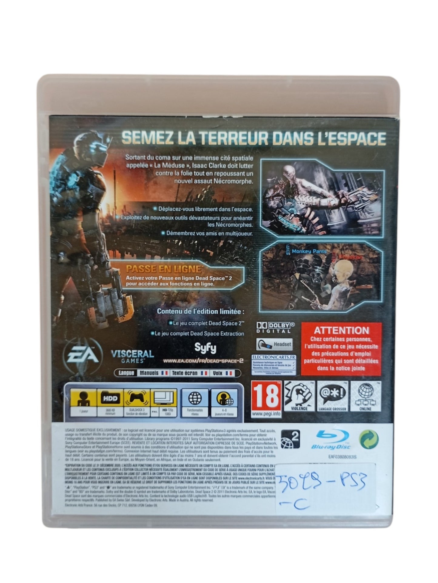 Dead Space 2 Playstation 3 (PS3)