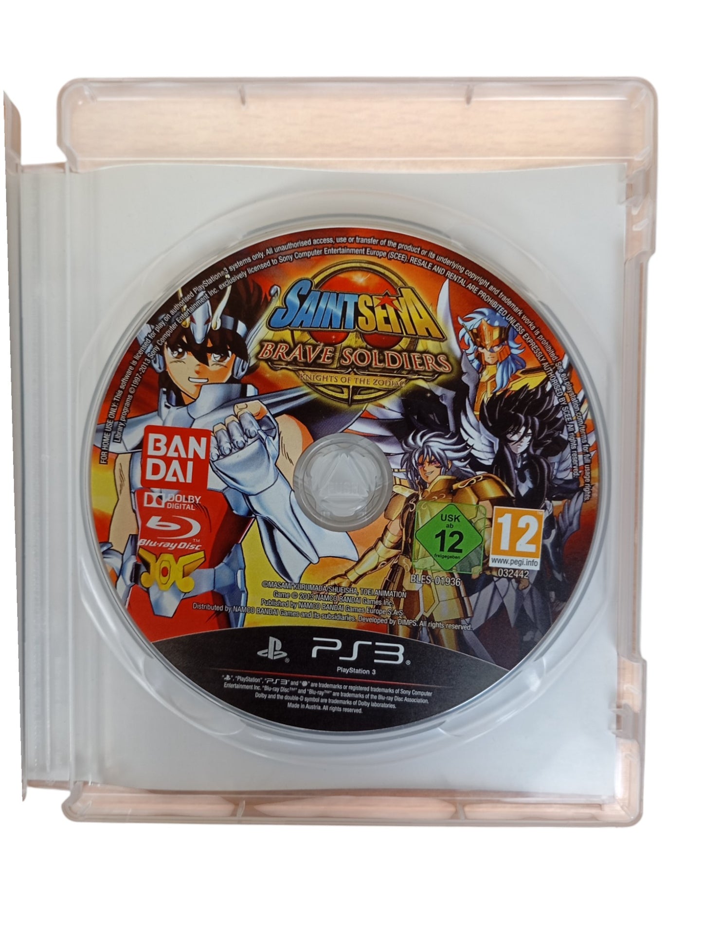 Saint Seiya : Brave Soldiers Playstation 3 (PS3)