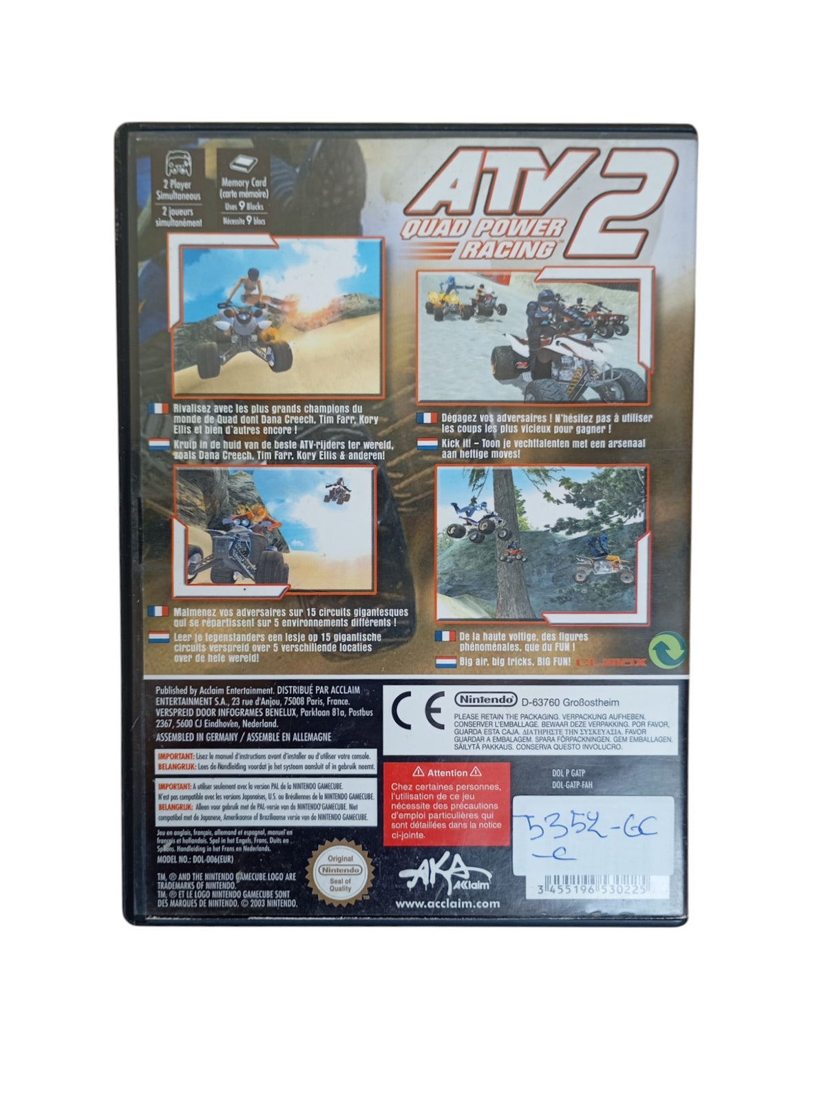 ATV Quad Power Racing 2 GameCube