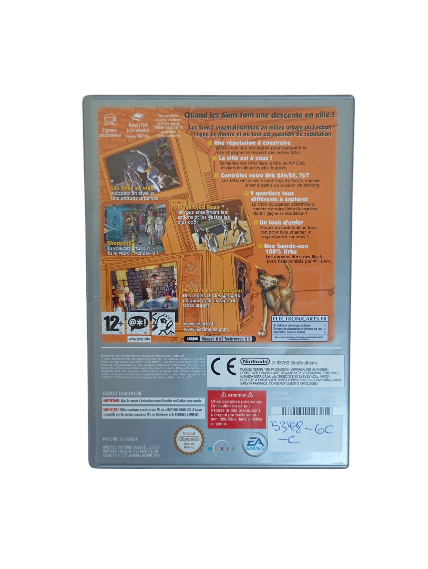 Les Urbz : Les Sims in the City Version Le Choix Des Joueurs GameCube