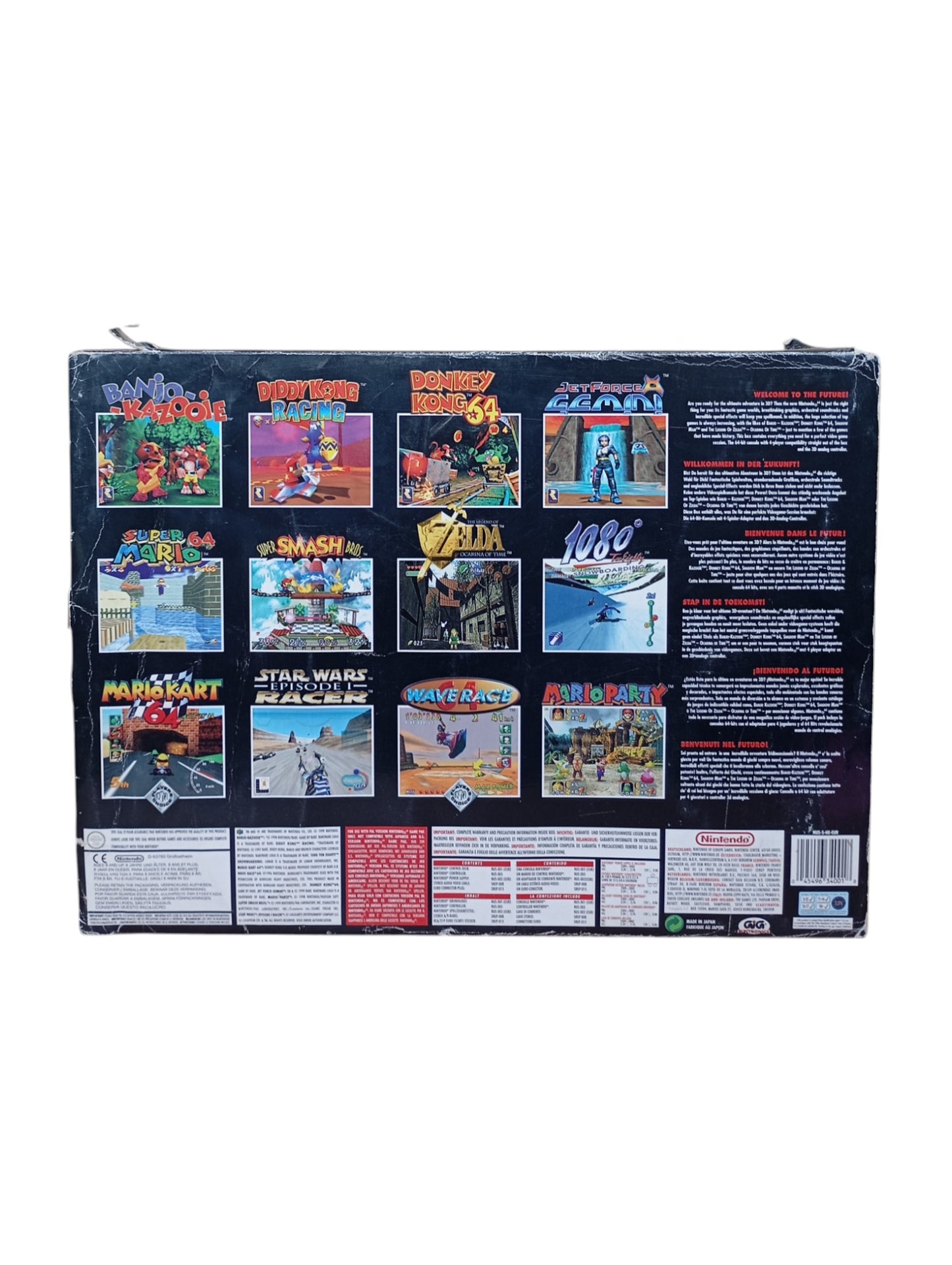 Pack Console Nintendo 64 en boîte FRA