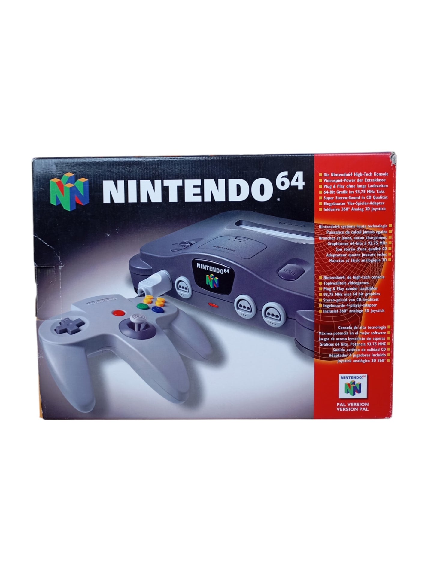 Pack Console Nintendo 64 en boîte FRA