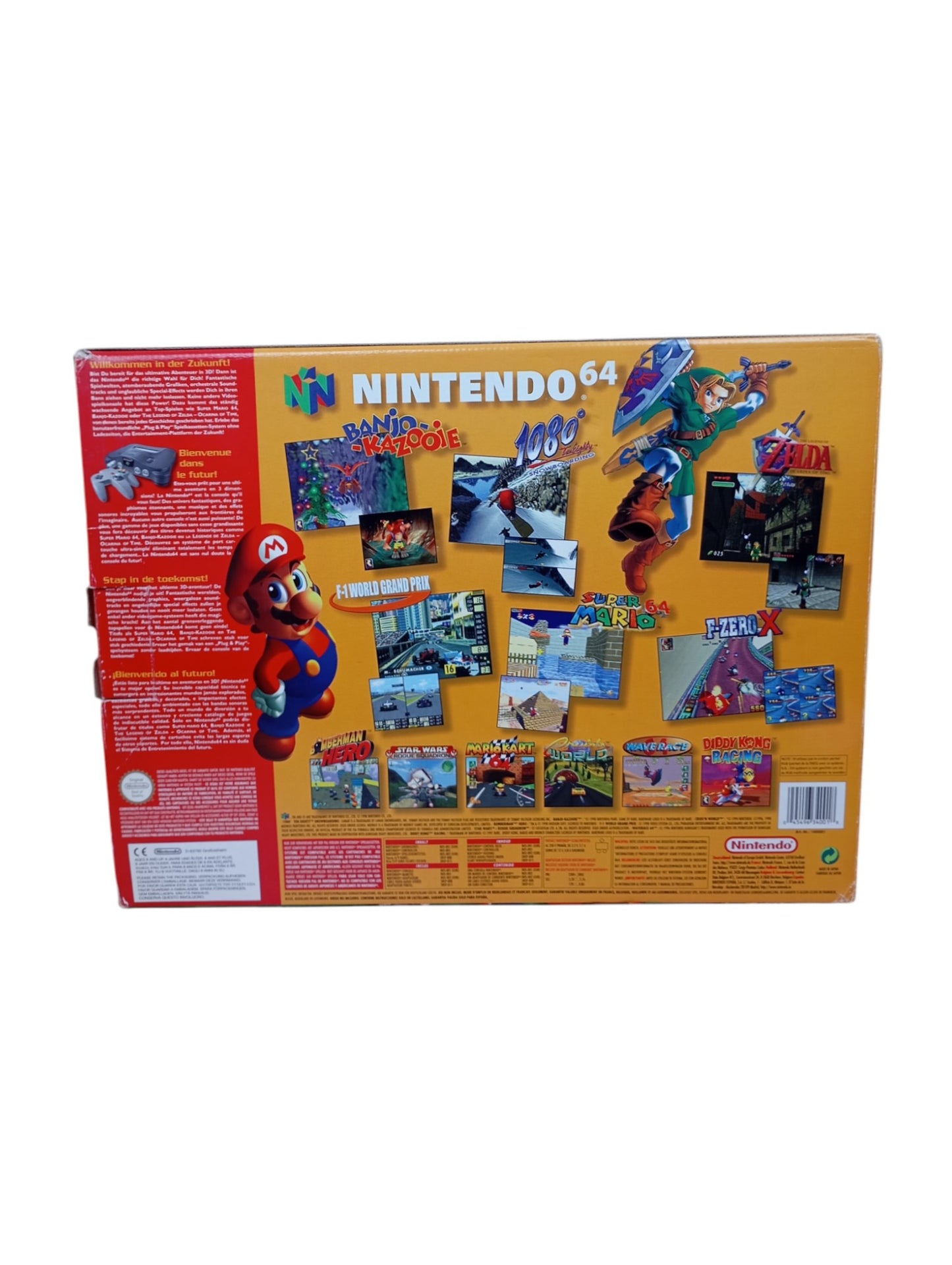 Pack Console Nintendo 64 en boîte FRA