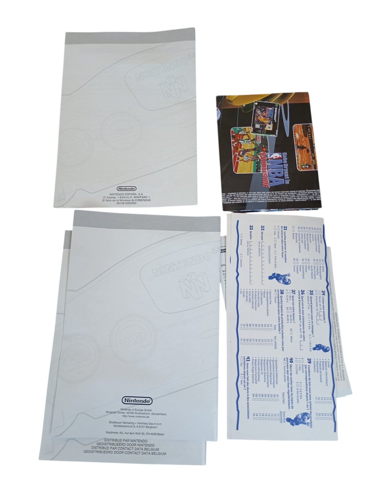 Pack Console Nintendo 64 en boîte FRA