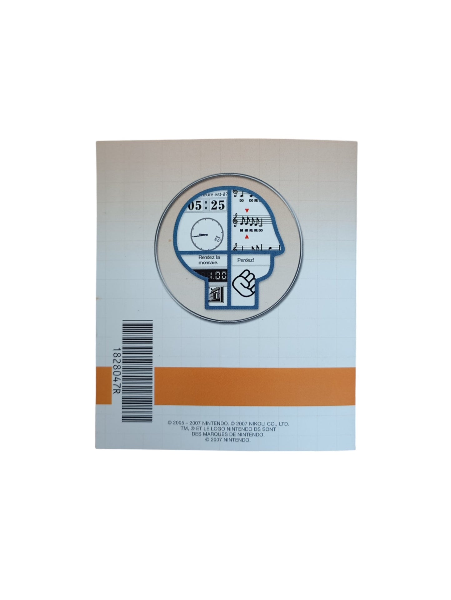 Programme d'Entraînement Cérébral Avancé du Dr Kawashima : Quel Age a votre Cerveau ? Nintendo DS