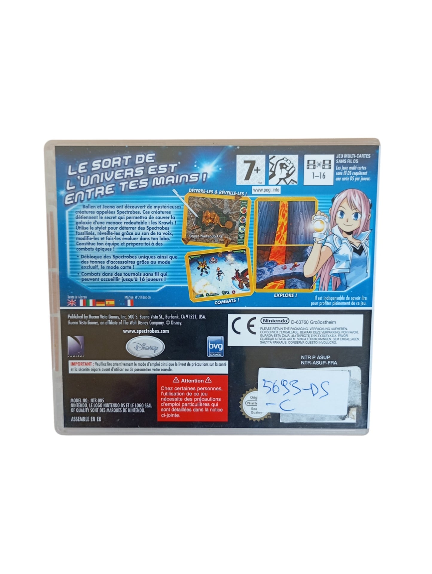 Spectrobes Nintendo DS