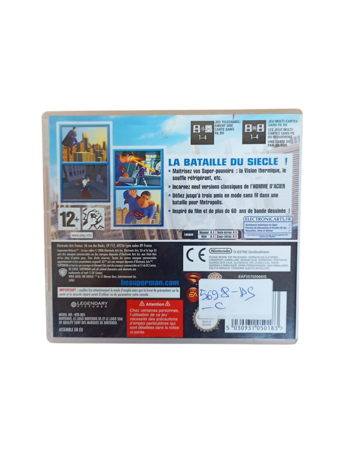 Superman Returns Nintendo DS