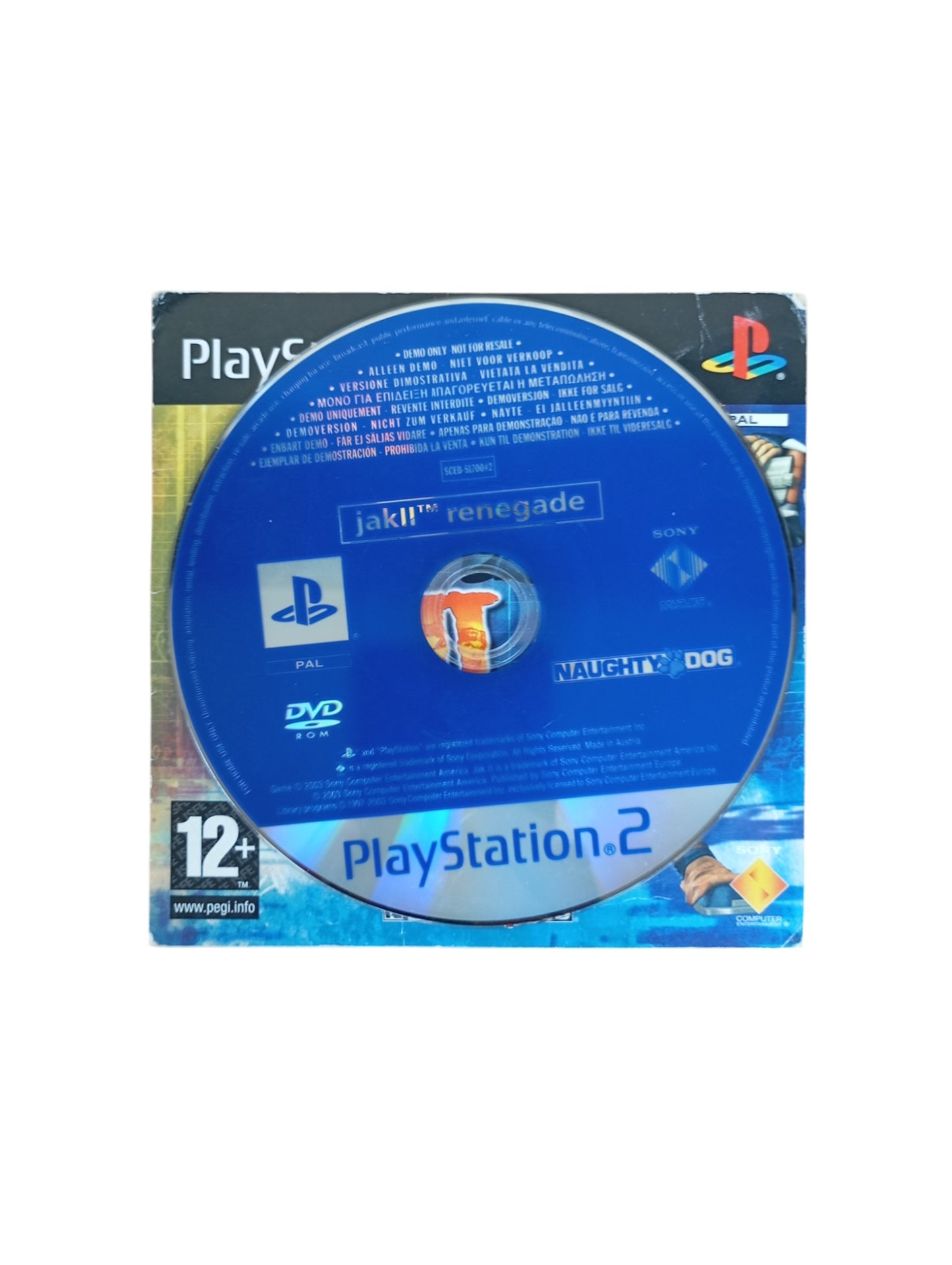 Jak II Renegade Playstation 2 DEMO