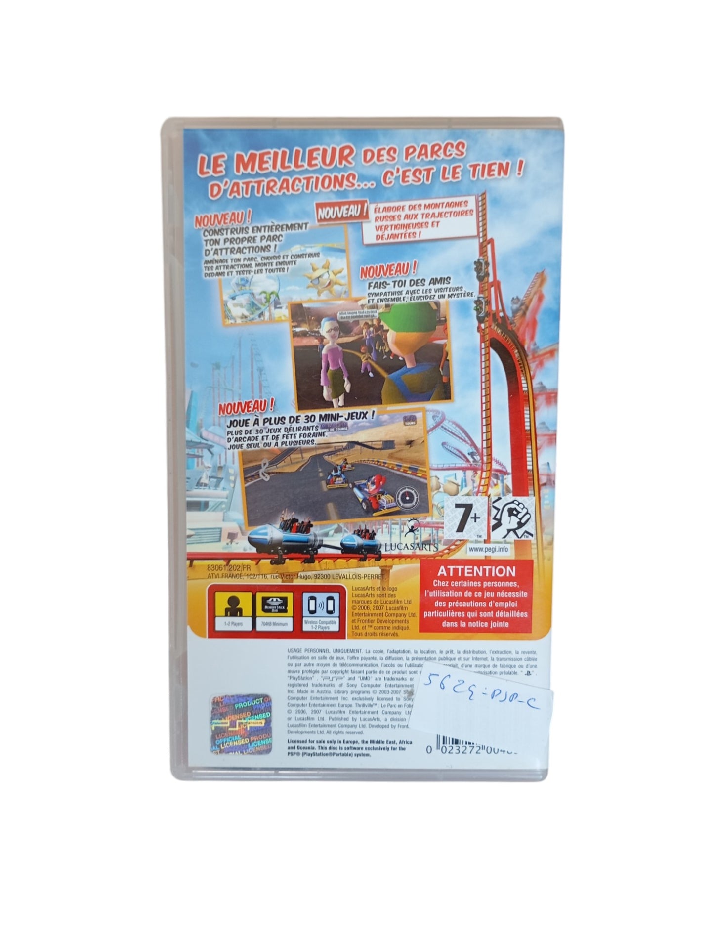 Thrillville Playstation Portable (PSP)