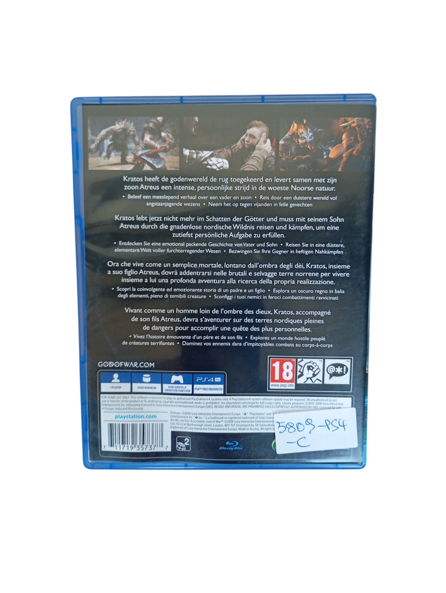 God of War Playstation 4 (PS4)