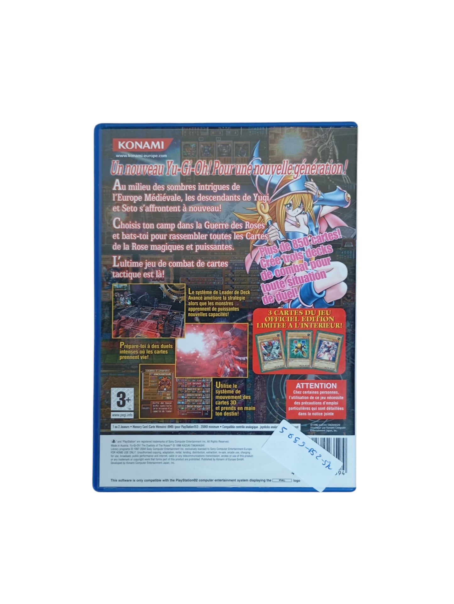 Yu-Gi-Oh! The Duelists of the Roses Playstation 2 (PS2)