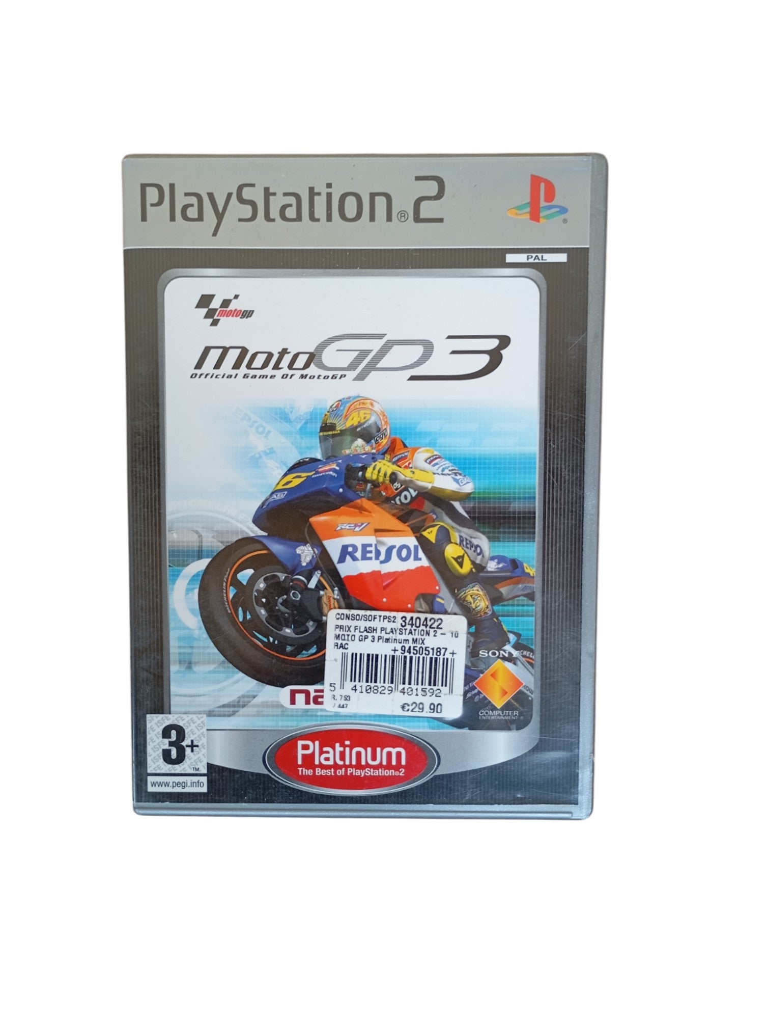 Moto Gp 4 Platinum de non renseigné - Playstation 2 Moto Gp 4 Platinum de non renseigné - Playstation 2