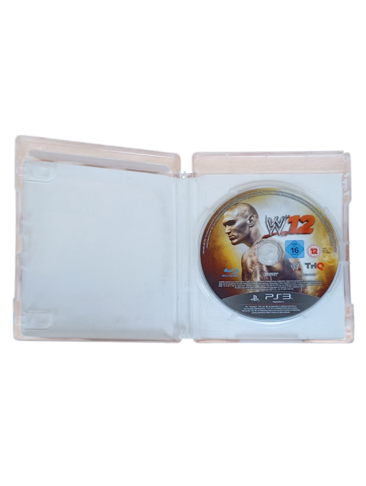 WWE'12 Playstation 3 (PS3)