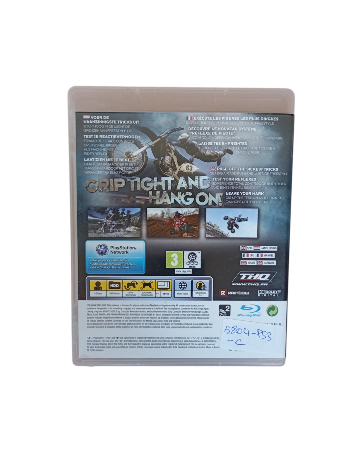 MX vs ATV Reflex Playstation 3 (PS3)