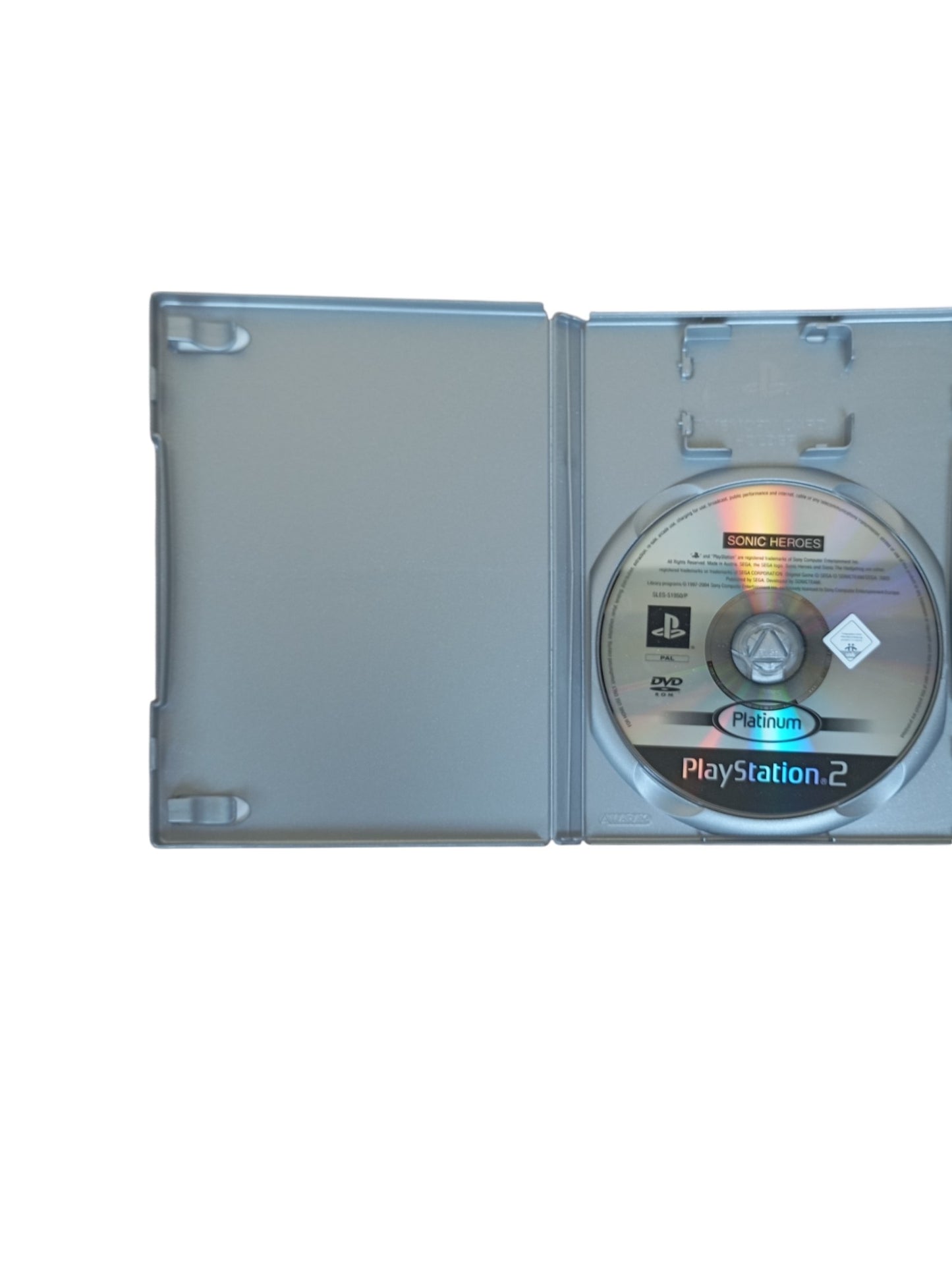 Sonic Heroes Playstation 2 Version Platinum (PS2)