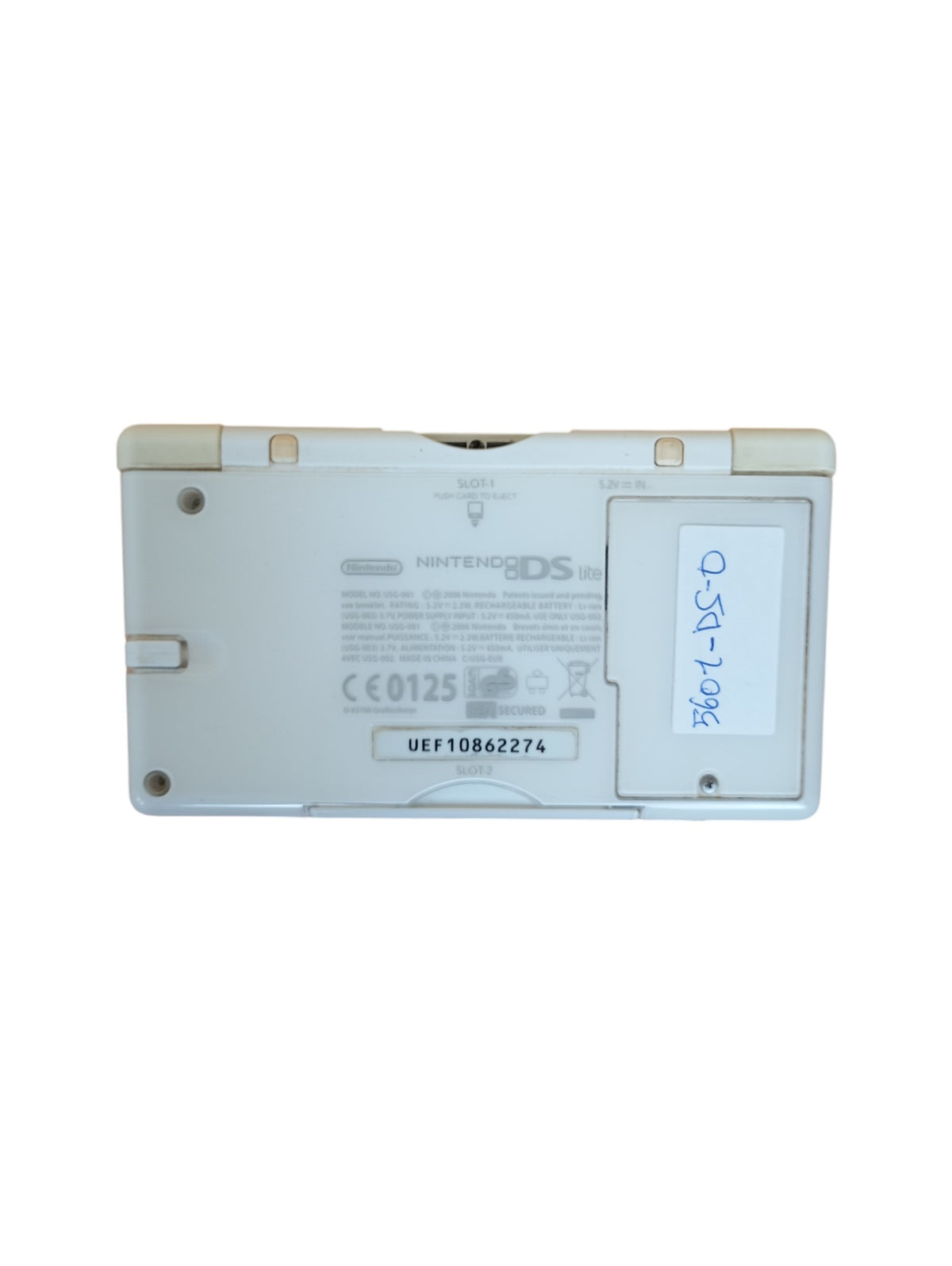 Console Nintendo Blanche DS Lite