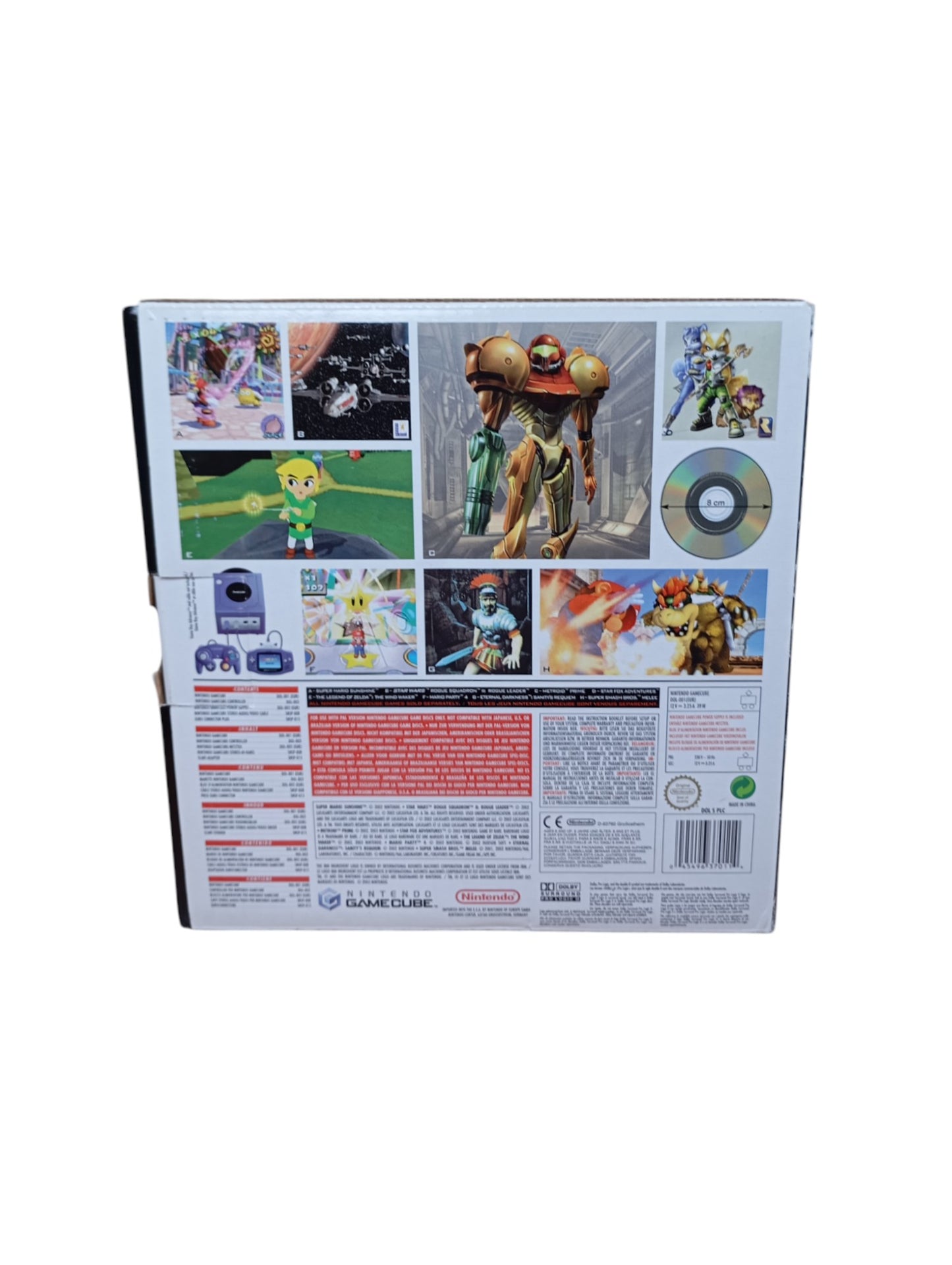 Pack Zelda Wind Waker Edition Limitee GameCube Complet