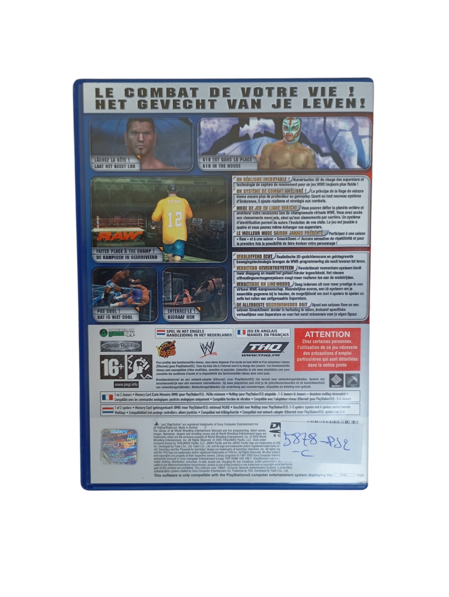 WWE Smackdown! vs Raw 2006 Playstation 2 (PS2)