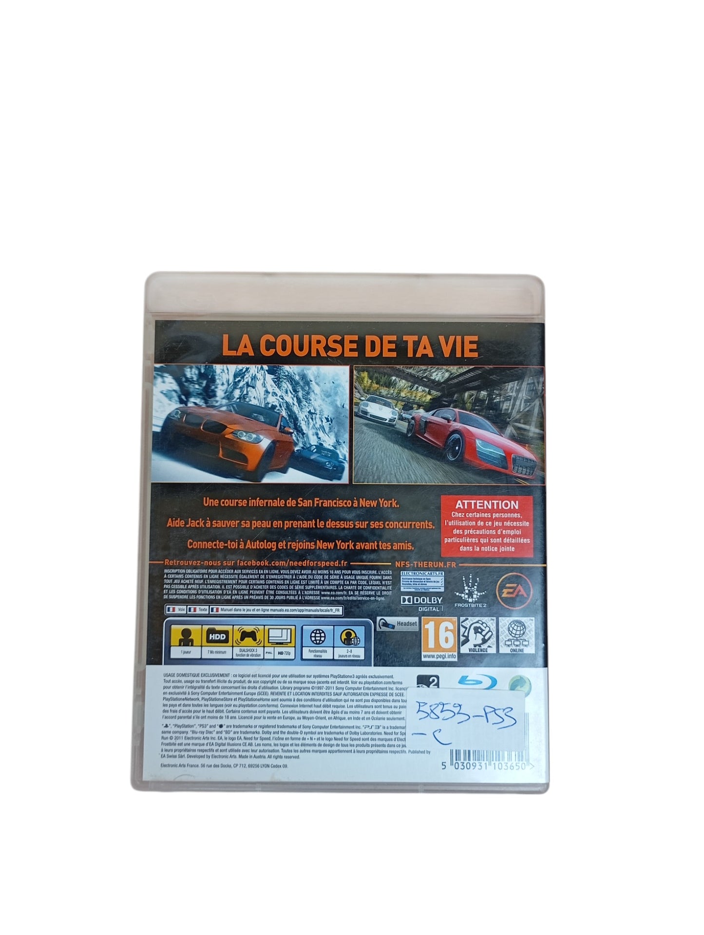 Need for Speed Rivals Playstation 3 (PS3)