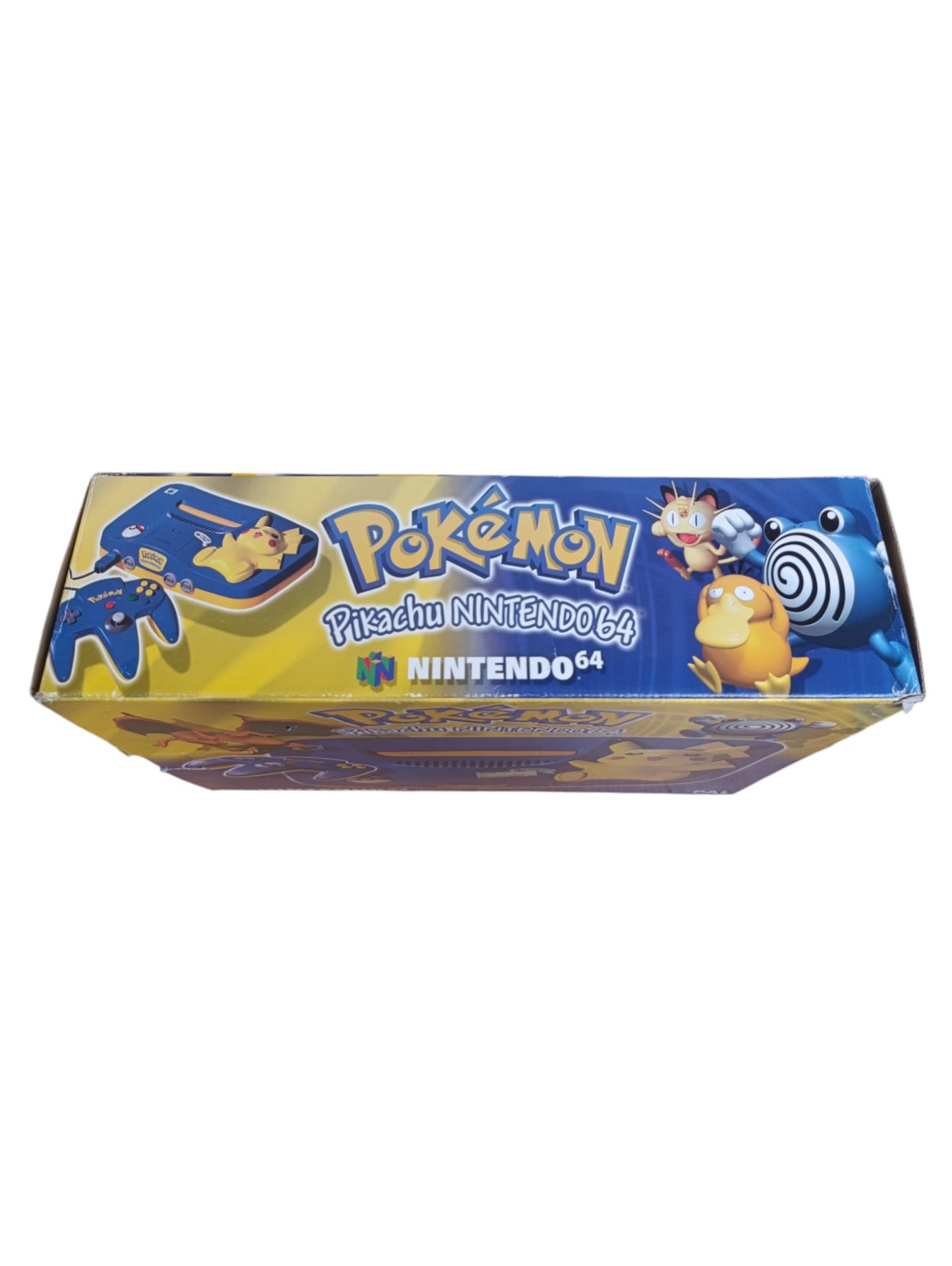 Boîte Console Pikachu Nintendo 64 en boîte FRA Bon Etat (6.25/10)