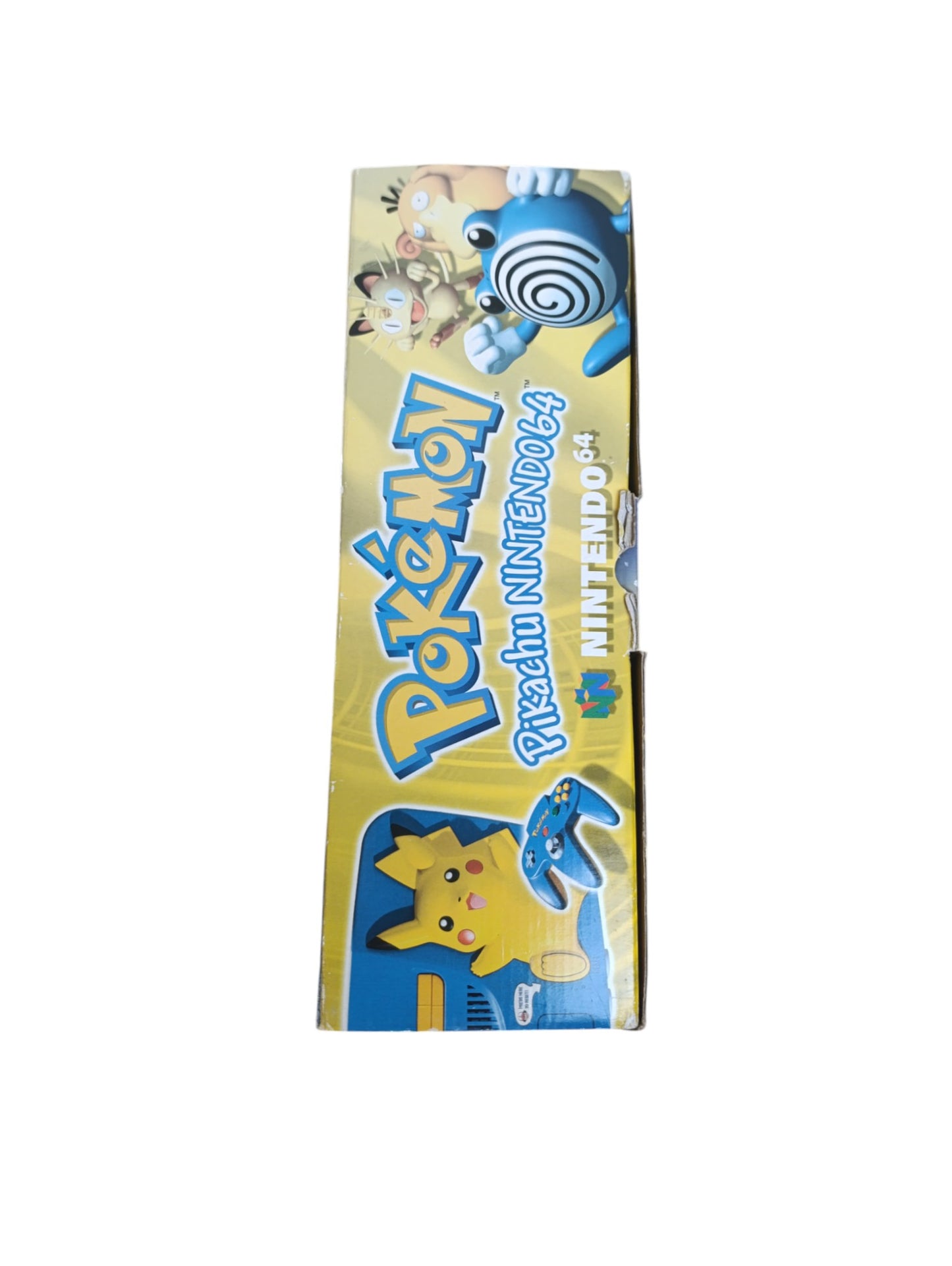 Boîte Console Pikachu Nintendo 64 en boîte FRA Bon Etat (6.25/10)