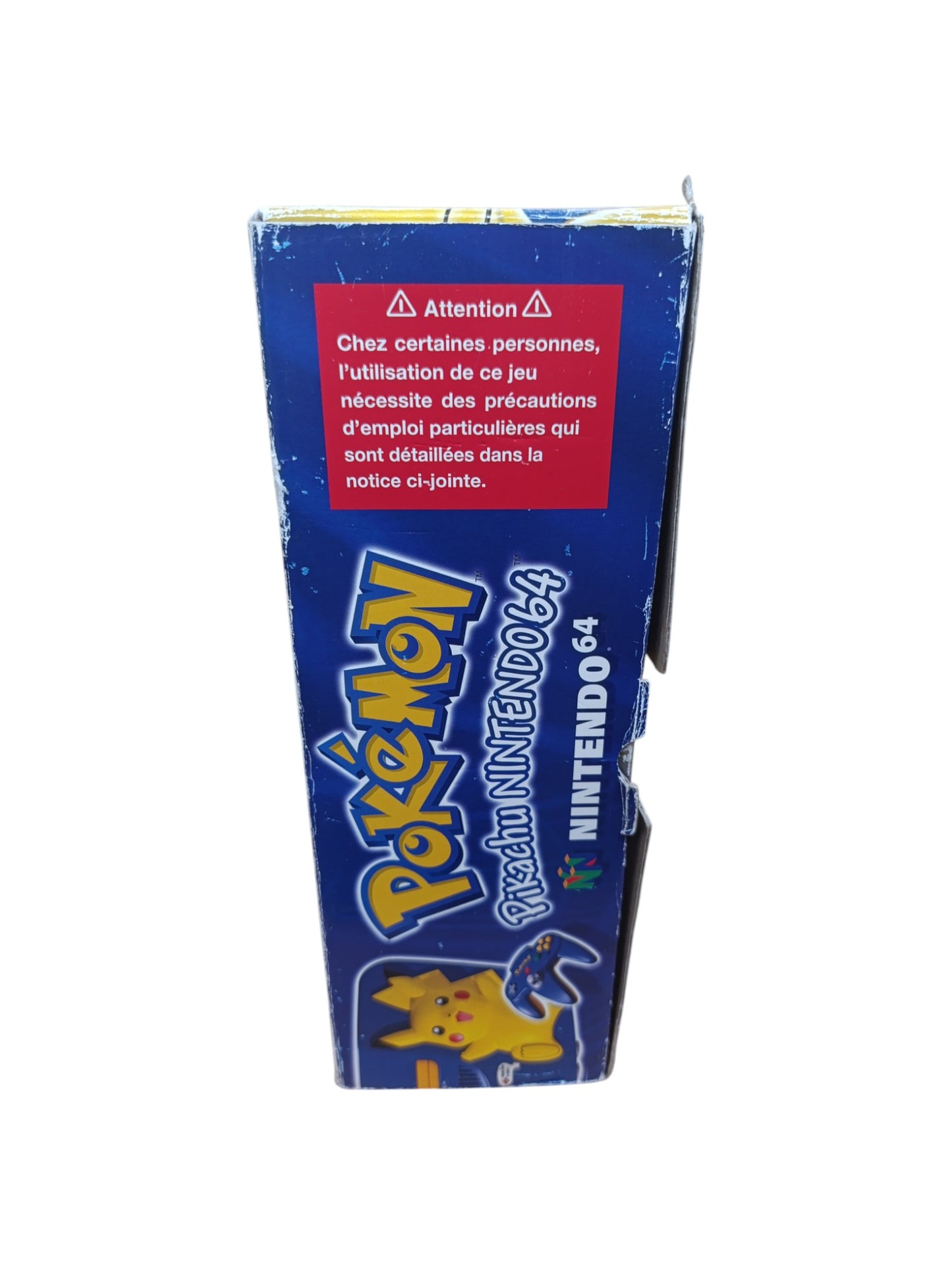 Boîte Console Nintendo 64 Pokémon Pikachu Spécial Très bon état (6.75/10)
