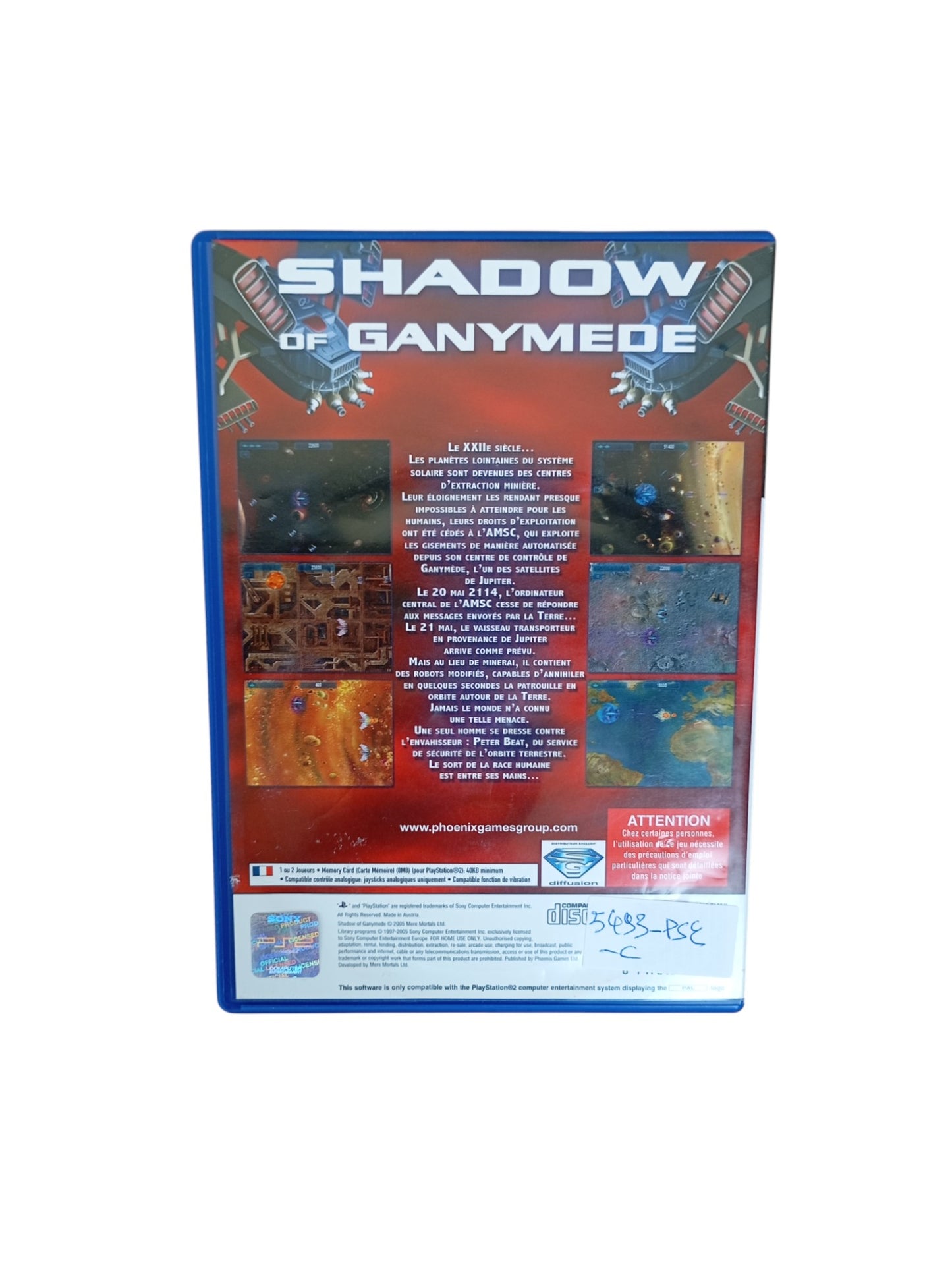 Shadow of Ganymede Playstation 2 (PS2)