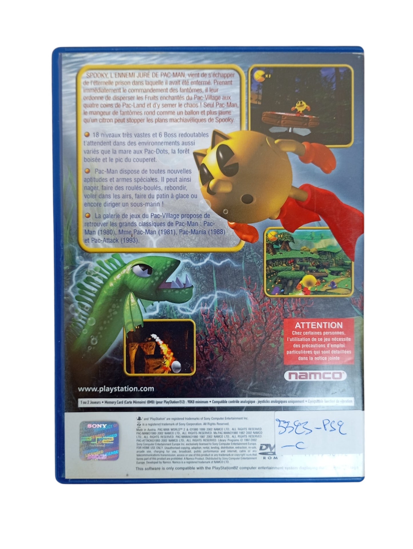 Pac-Man World 2 Playstation 2 (PS2)