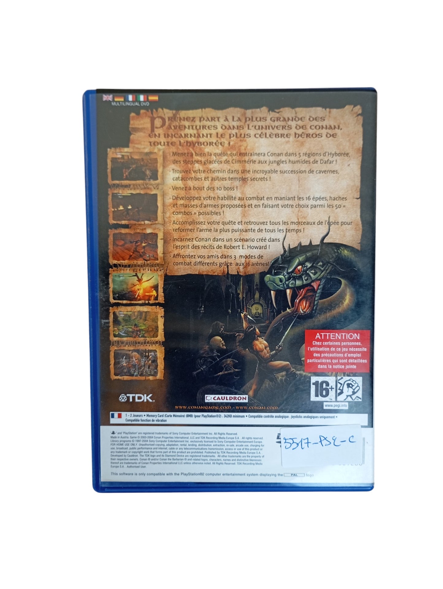 Conan Playstation 2 (PS2)