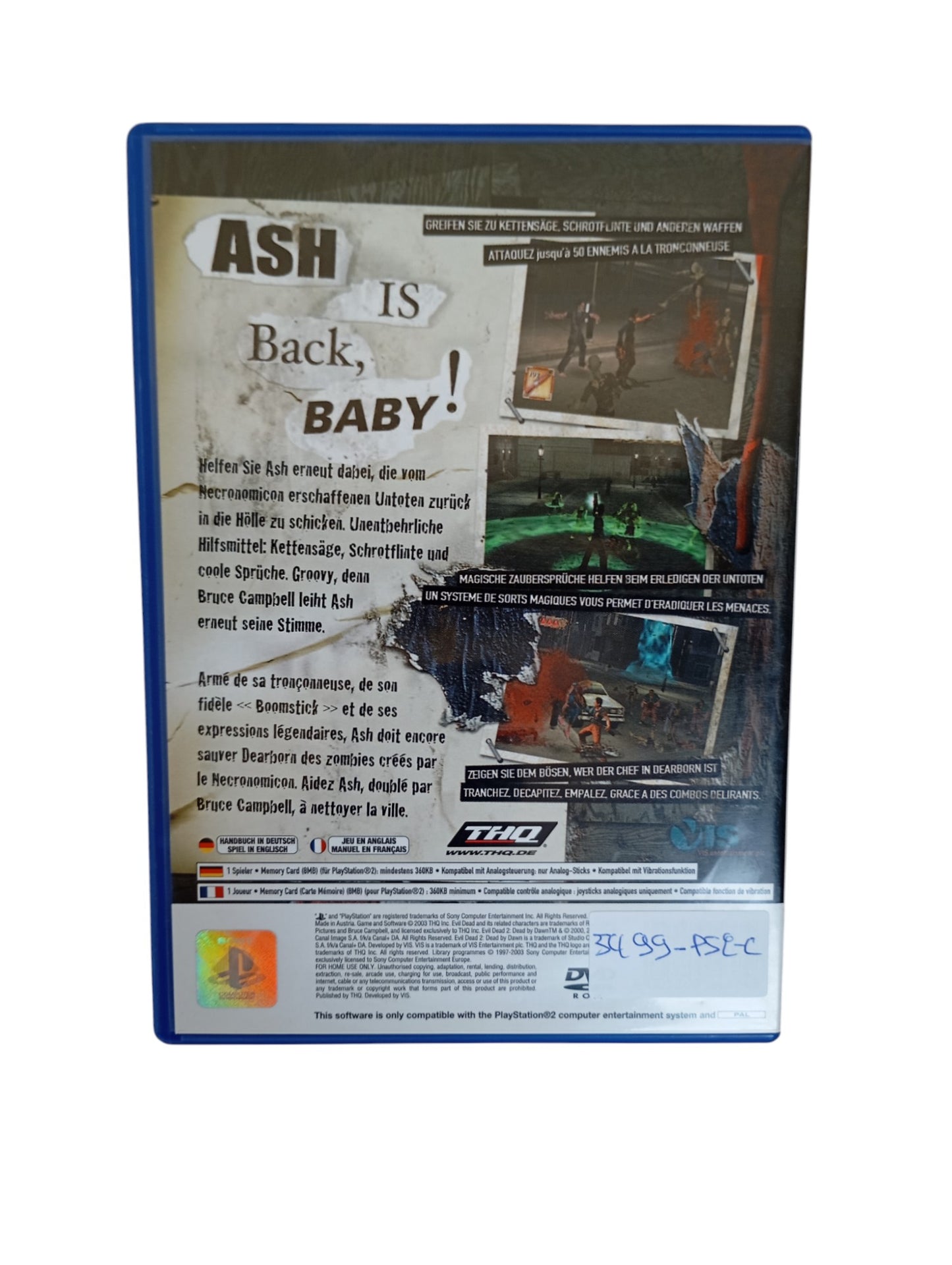Evil Dead : A Fistful of Boomstick Playstation 2 (PS2)