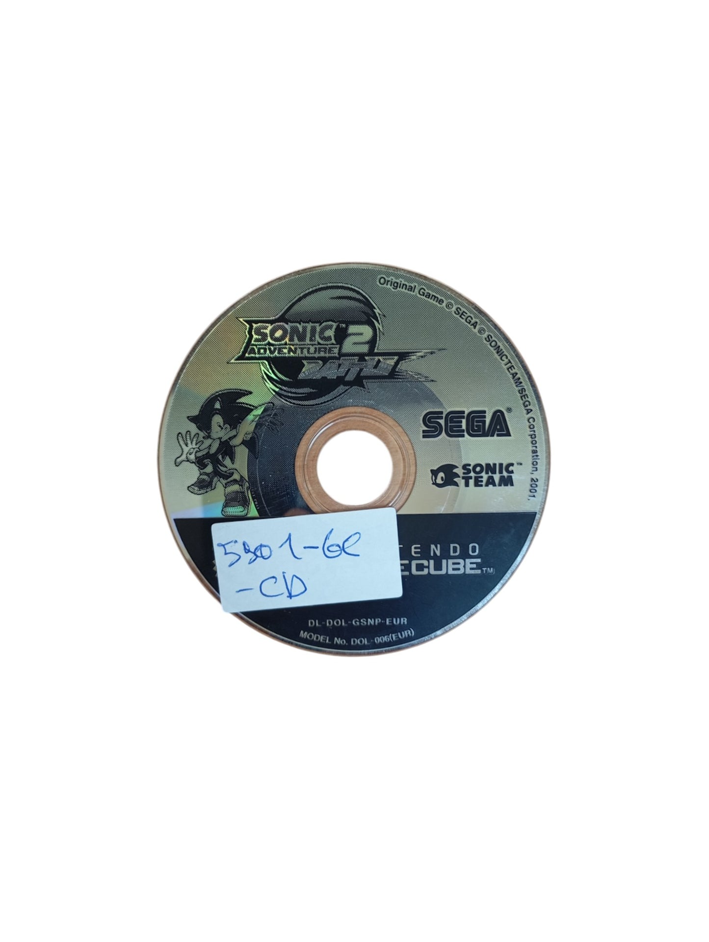 CD Sonic Battle 2 GameCube