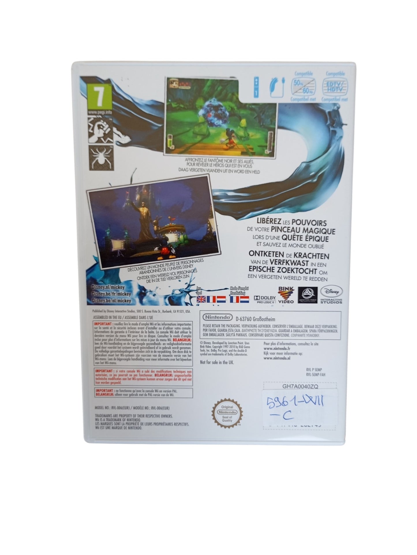 Disney Epic Mickey Wii