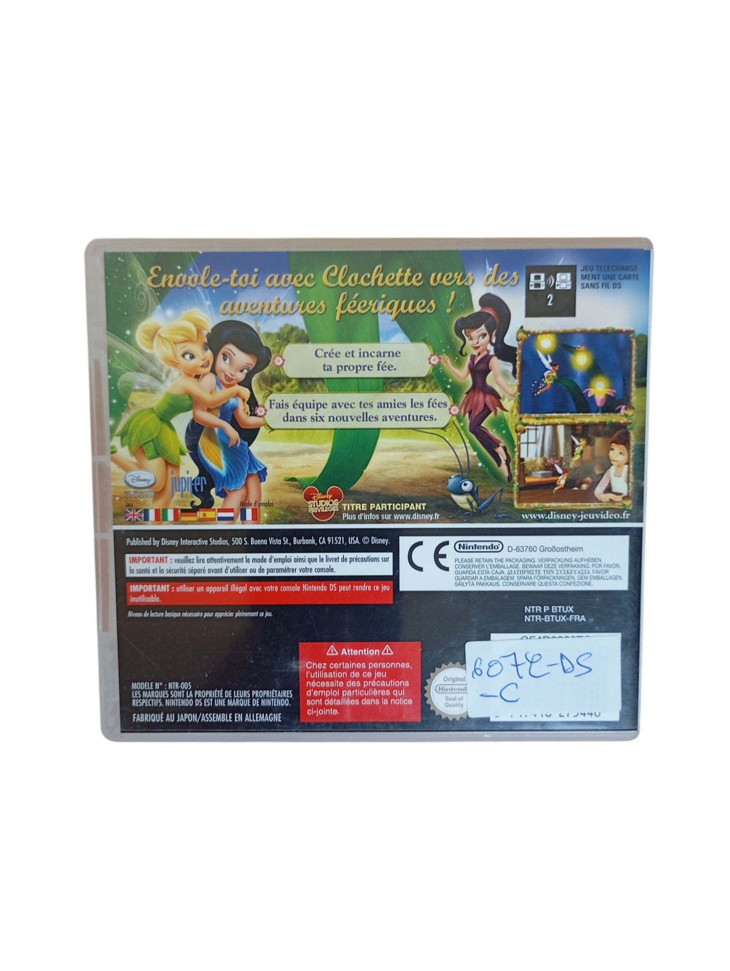 La Fée Clochette Nintendo DS