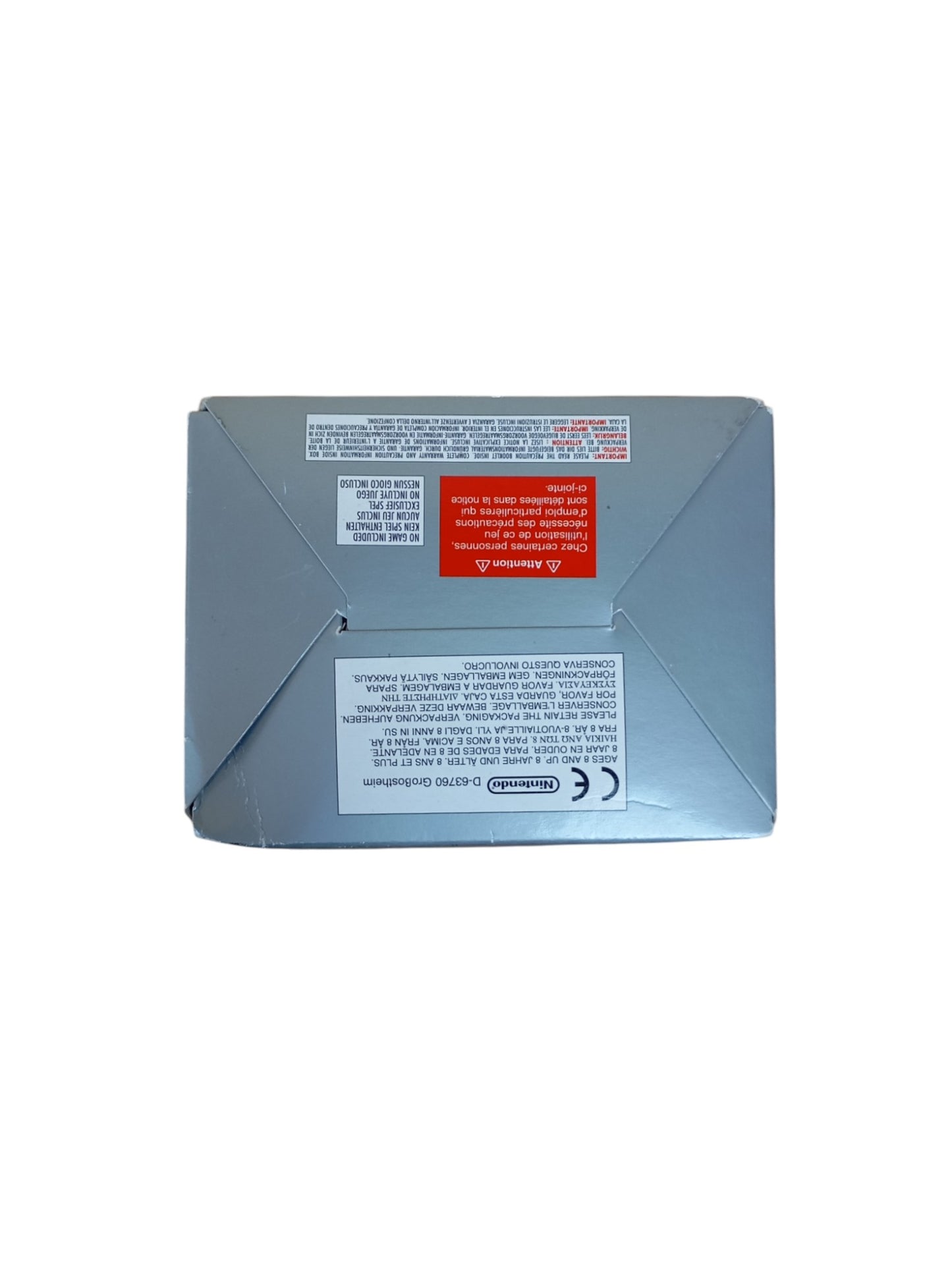 Console Game Boy Advance SP Trial en boîte