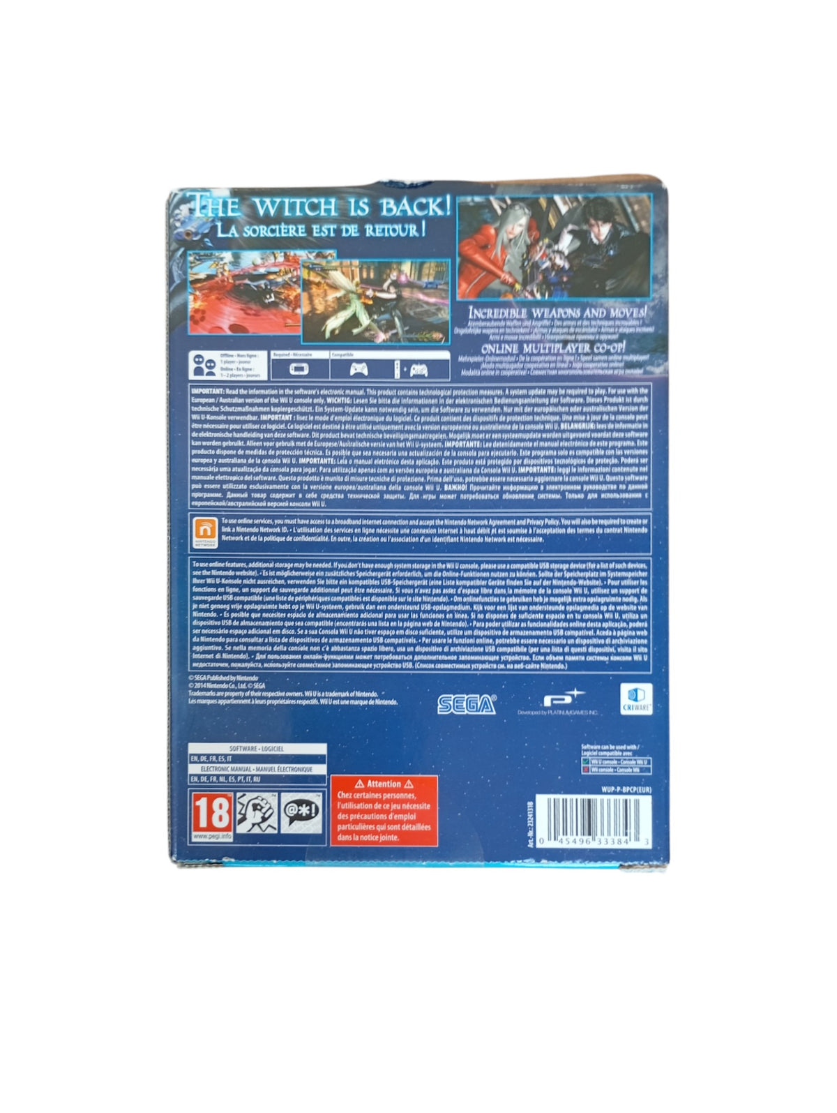 Bayonetta Nintendo Wii U Collector
