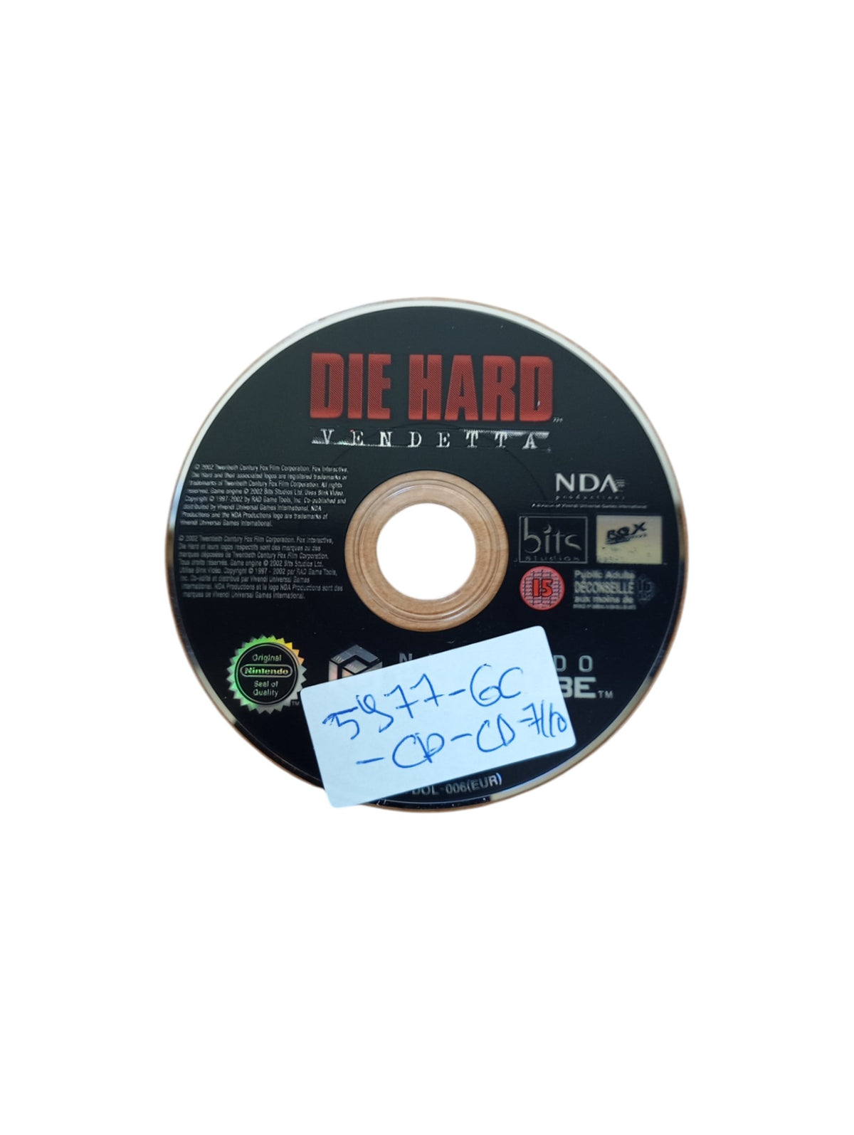 Die Hard : Vendetta - Nintendo Gamecube
