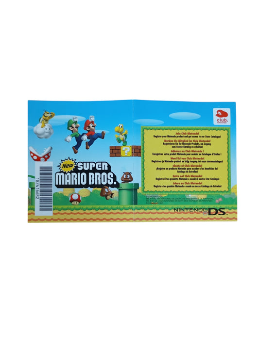 Carte VIP New Super Mario Bros Nintendo DS