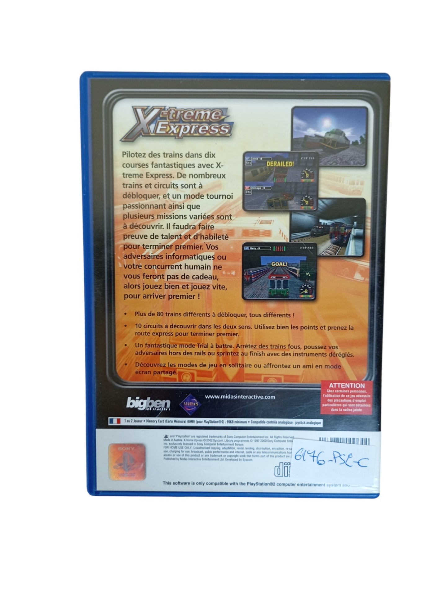 X-treme Express Playstation 2 (PS2)